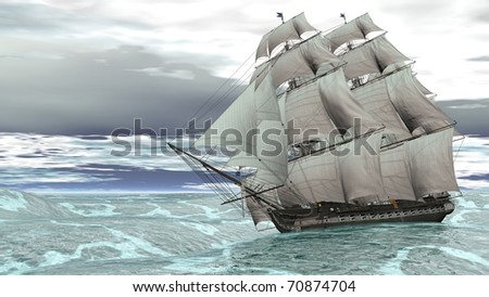 stormy sea ship. photo : ship in stormy sea