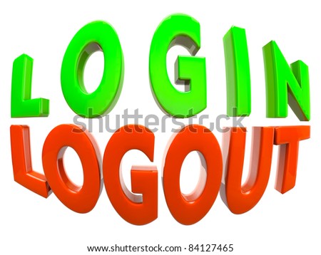 Login Logout Button