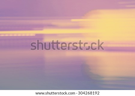 Abstract vintage colored horizontal streaked city lights background
