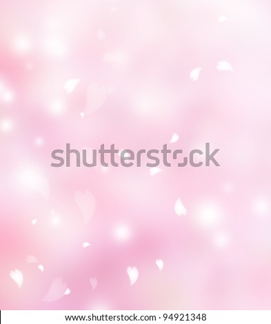 Pink flower petals background