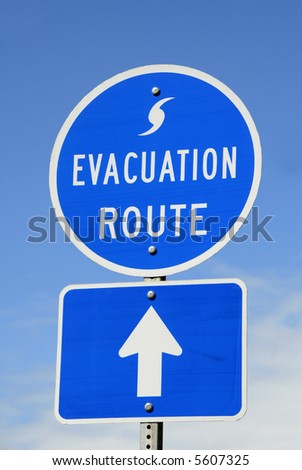 hurricane evacuation route