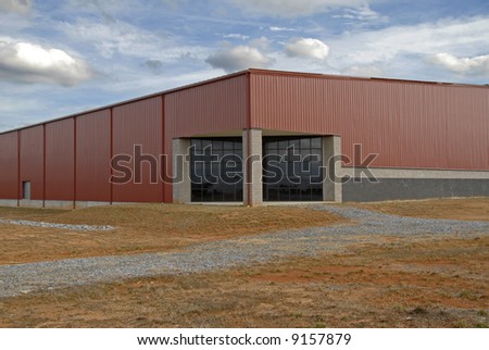 Large New Commercial Building in an Industrial Park