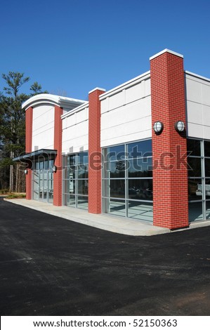 stock photo : New Commercial Building for Sale or Lease