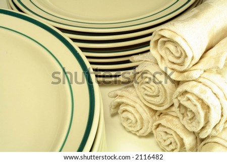Casual Dinnerware and Napkins