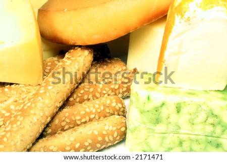 Cheese and Sesame Sticks