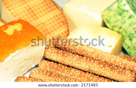 Cheese and Sesame Sticks