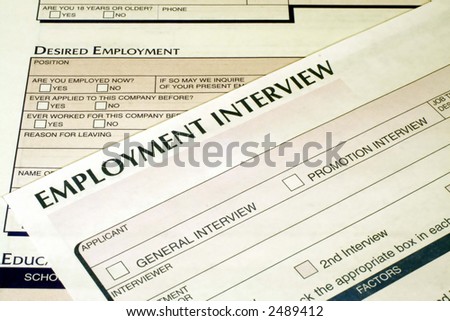 Employment Interview Form
