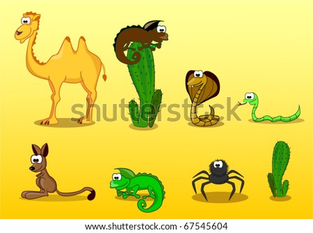 Desert Animals Clipart