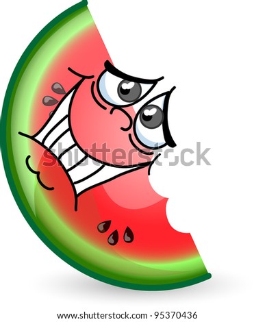 Watermelon Seed Cartoon