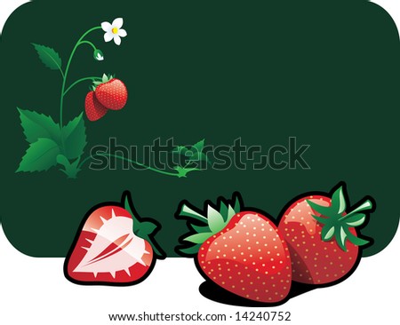 Strawberries To Color