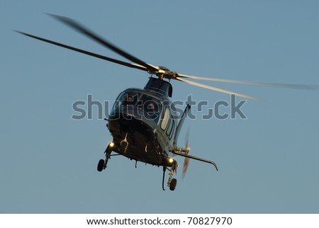 Black helicopter