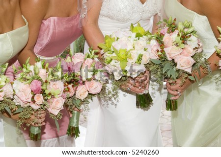 stock photo Beautiful Wedding Bouquets