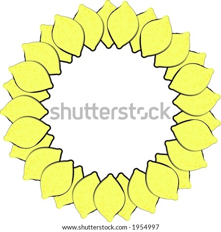 light yellow background. many lemons