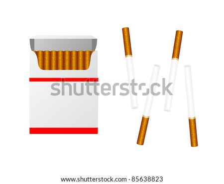 Cigarette Illustration