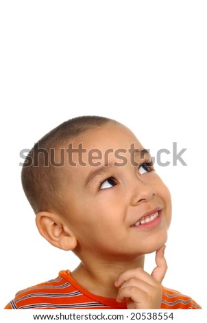 Year Old Child Looking Up Stock Photo 20538554 : Shutterstock