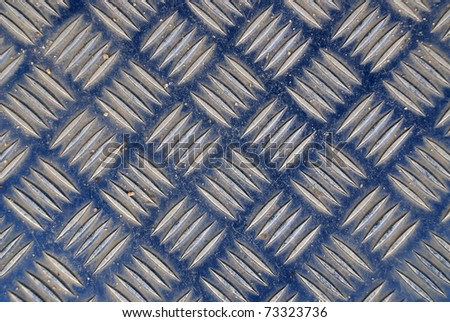 Texture of metal blue steel background