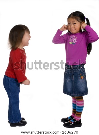 Two Friends Arguing