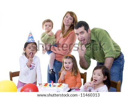 Family Young Children