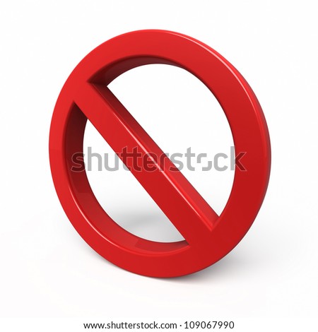 No Sign Symbol