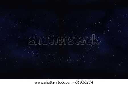 clusters star in space