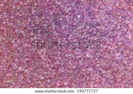 silica gel after use, background