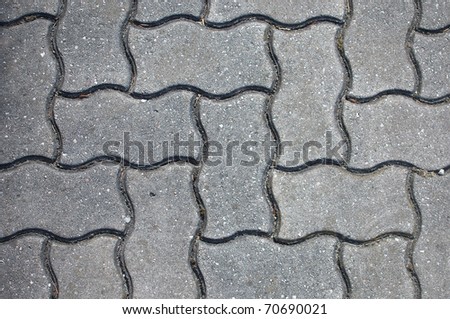 Grey Paving