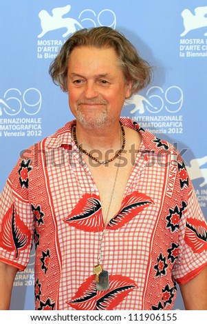 VENICE, ITALY - AUGUST 29: Jonathan Demme attends Enzo Avitabile Music Life photocall during the Venice Film Festival on August 29, 2012 in Venice, Italy