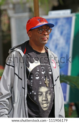 VENICE, ITALY - AUGUST 30:  Spike Lee is seen during the Venice Film Festival on August 30, 2012 in Venice, Italy