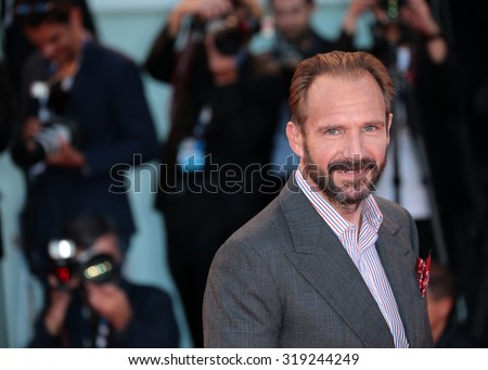 VENICE, ITALY - SEPTEMBER 06: Ralph Fiennes during the 72th Venice Film Festival 2015 in Venice, Italy
