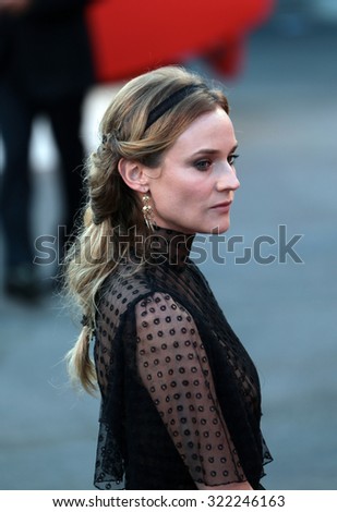 VENICE, ITALY - SEPTEMBER 12: Diane Kruger  during the 72th Venice Film Festival 2015 in Venice, Italy