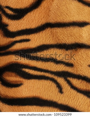 Structure of a skin of a tiger, striped background