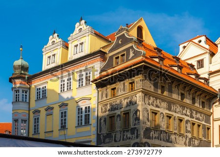 Lovely House U Minutes with paintings from the Renaissance to the Old Town Square, Prague, Czech Republic