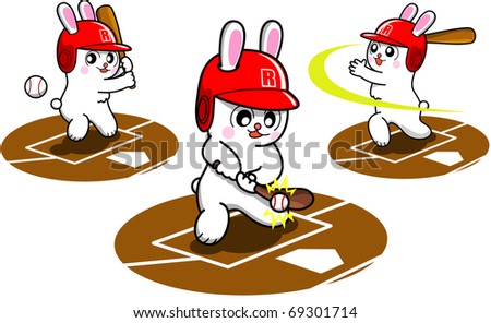 baseball rabbit