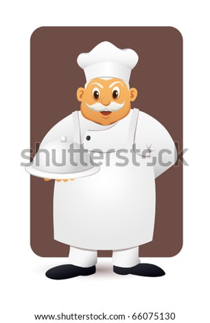 Cartoon Fat Chef