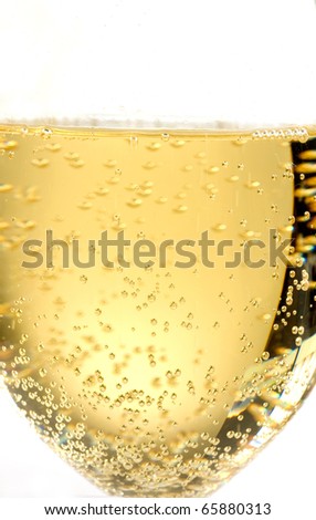 Champagne bubbles