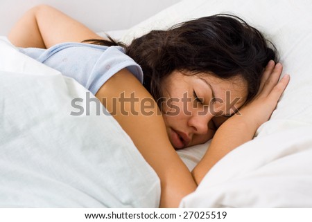 Sleeping In Bed