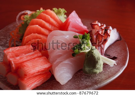 japanese raw fish