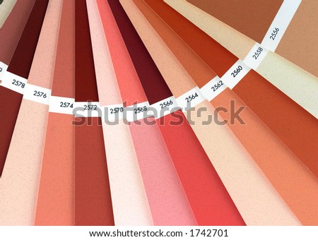 color chart painting
