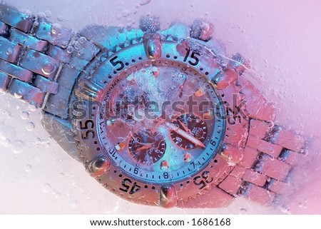 Frozen clock
