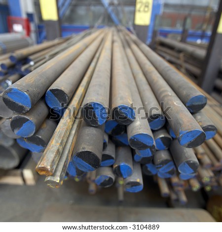 bars of carbon steel and alloyed steel