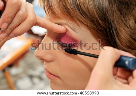 make-up session