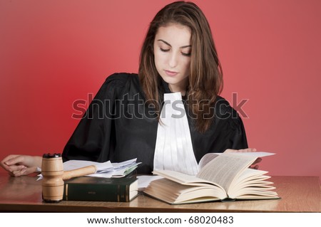 young law school student