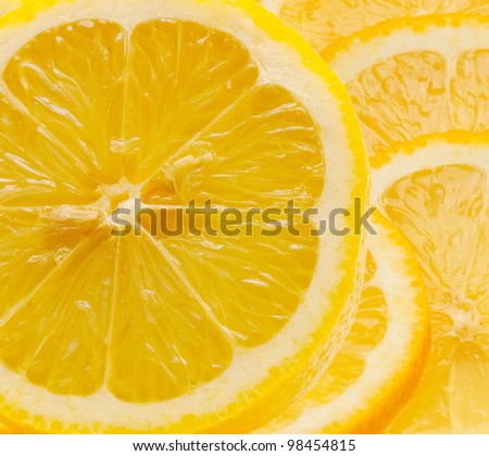 Lemon  background