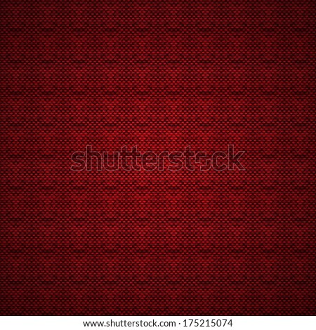 Red carbon or cloth background pattern texture