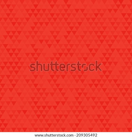 Red clean triangle background pattern