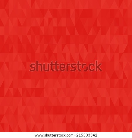 Red clean diamond and triangle shape background pattern