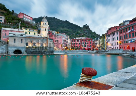 Vernazza, the runway model of Cinque Terre on the Western coast of Italy is maybe the most picturesque village on the planet.