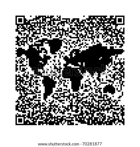QR Code World Map