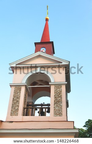 christian chapel against blue sky