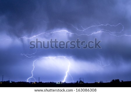 Cloud-to-ground lightning bolts are a common phenomenon about 100 strike Earth\'??s surface every single second. Each bolt can contain up to one billion volts of electricity.